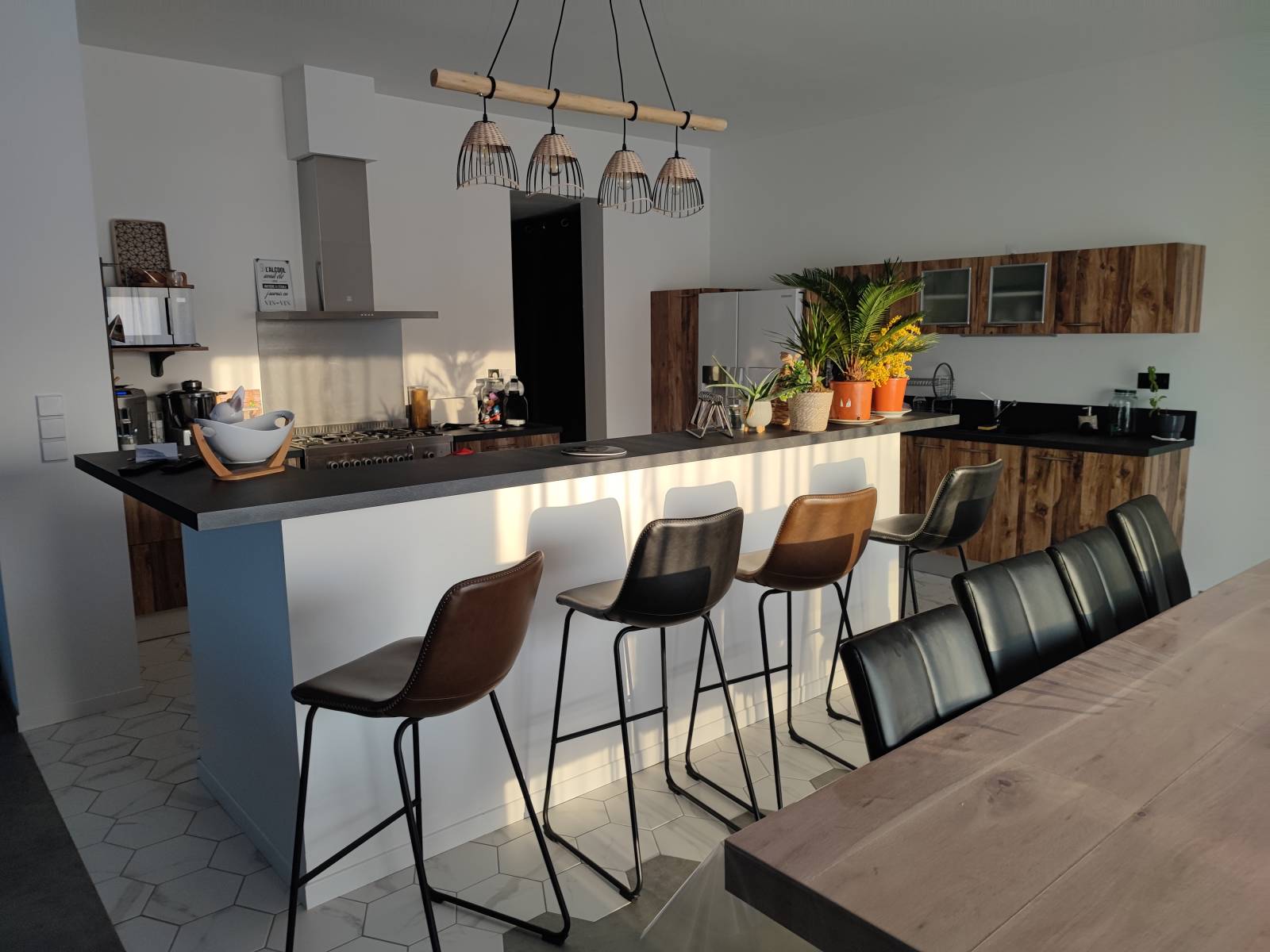 comptoir bar cuisine