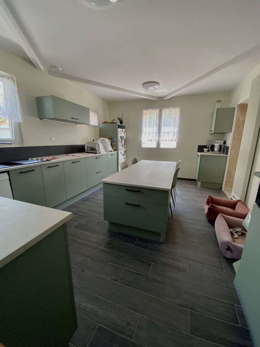 ilot central hauteur table