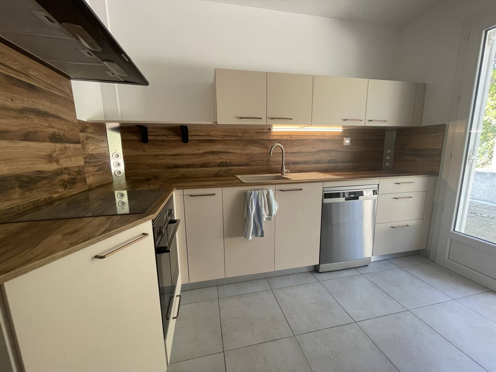 Cuisine effet bois chalais