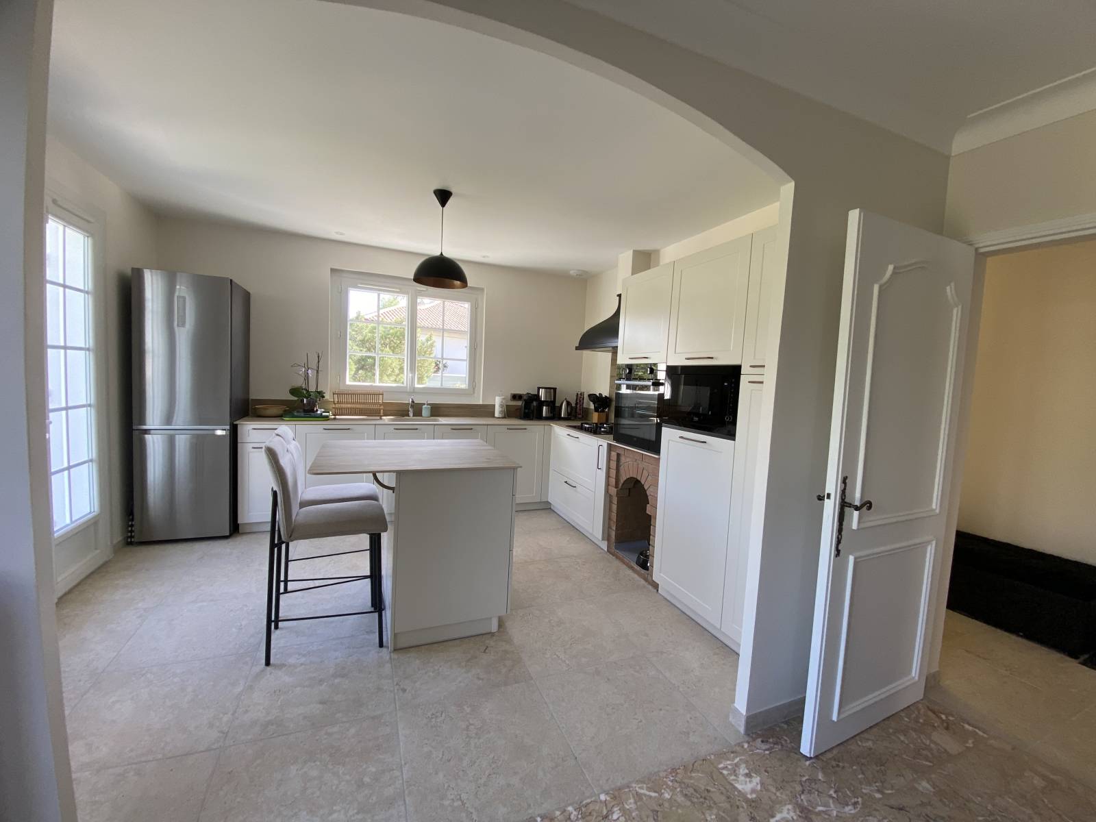 Rénovation complete de cuisine sur Castillon la Bataille
