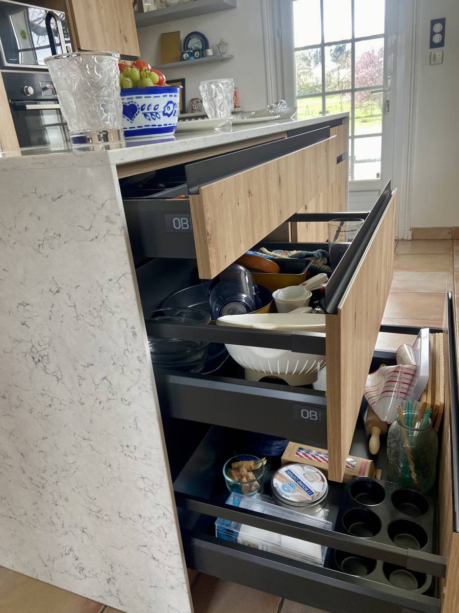 Grand rangement sur cuisine mussidan