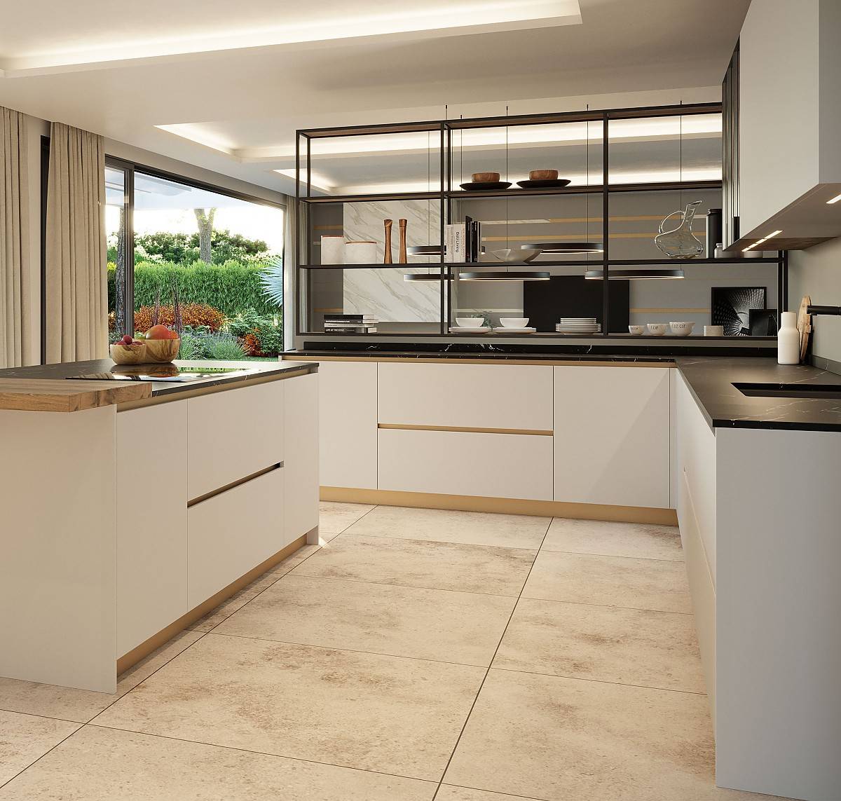 cuisine avec ilot central floirac