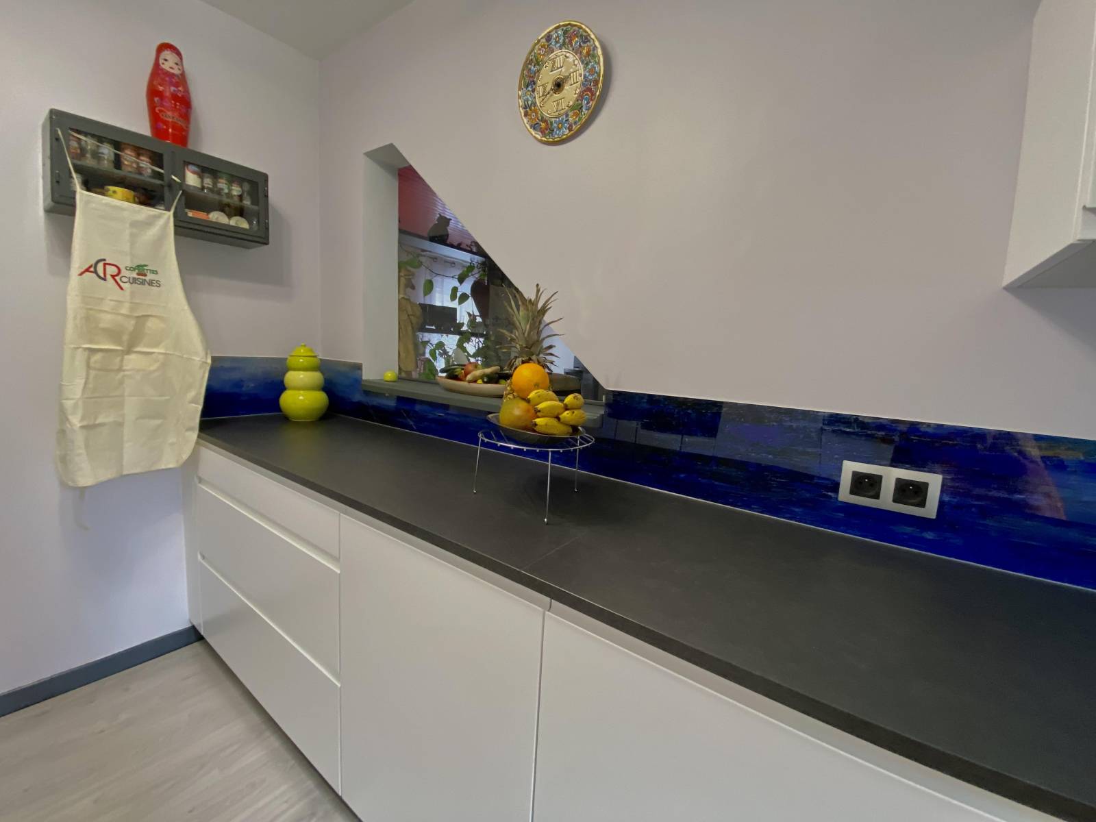 Plan de travail en pierre sur mesure sur Arveyres