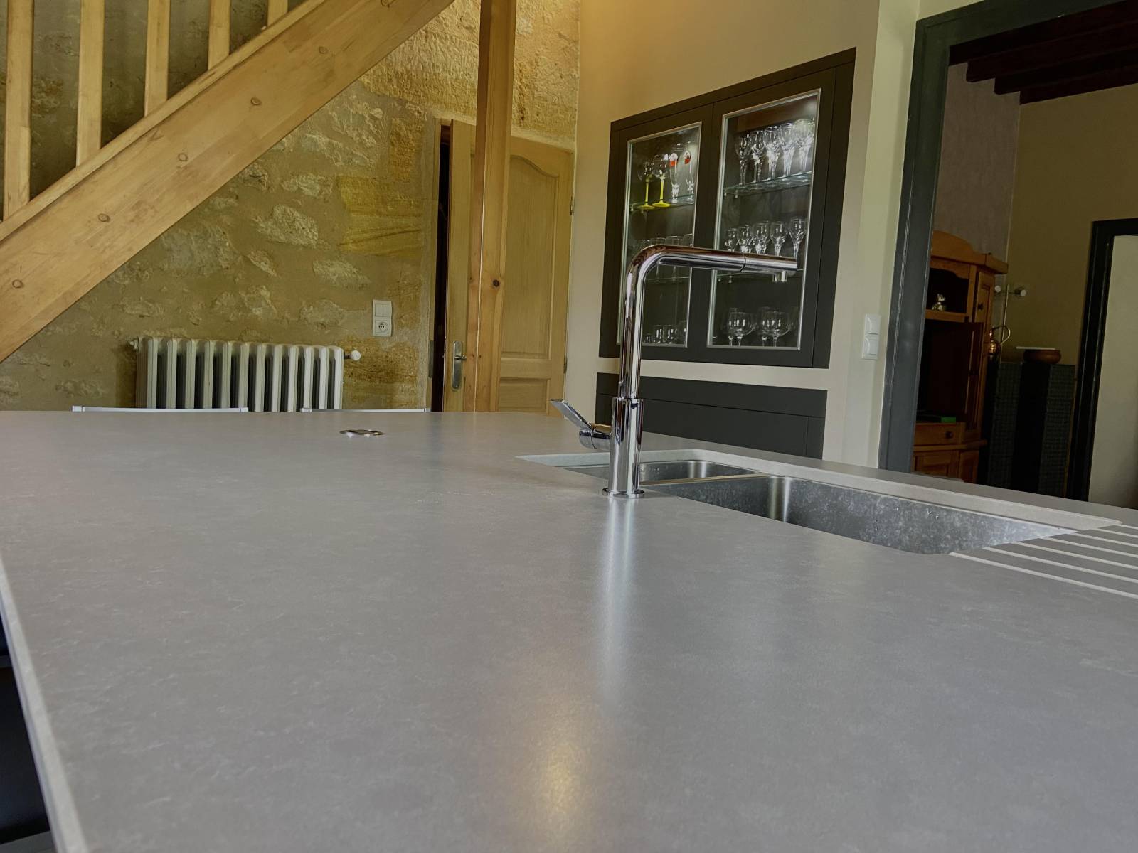 Evier sur ilot, cuisine Libourne