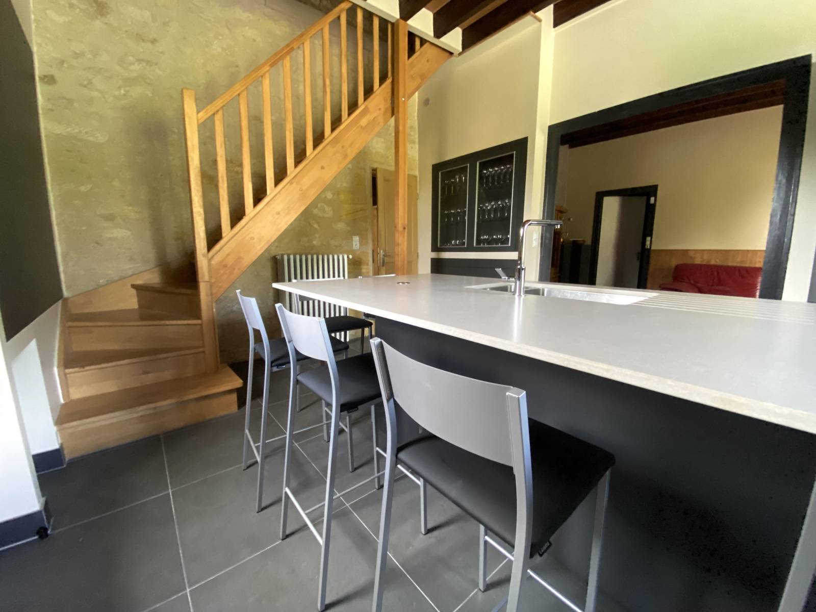 Ilot centrale sur Castillon la Bataille