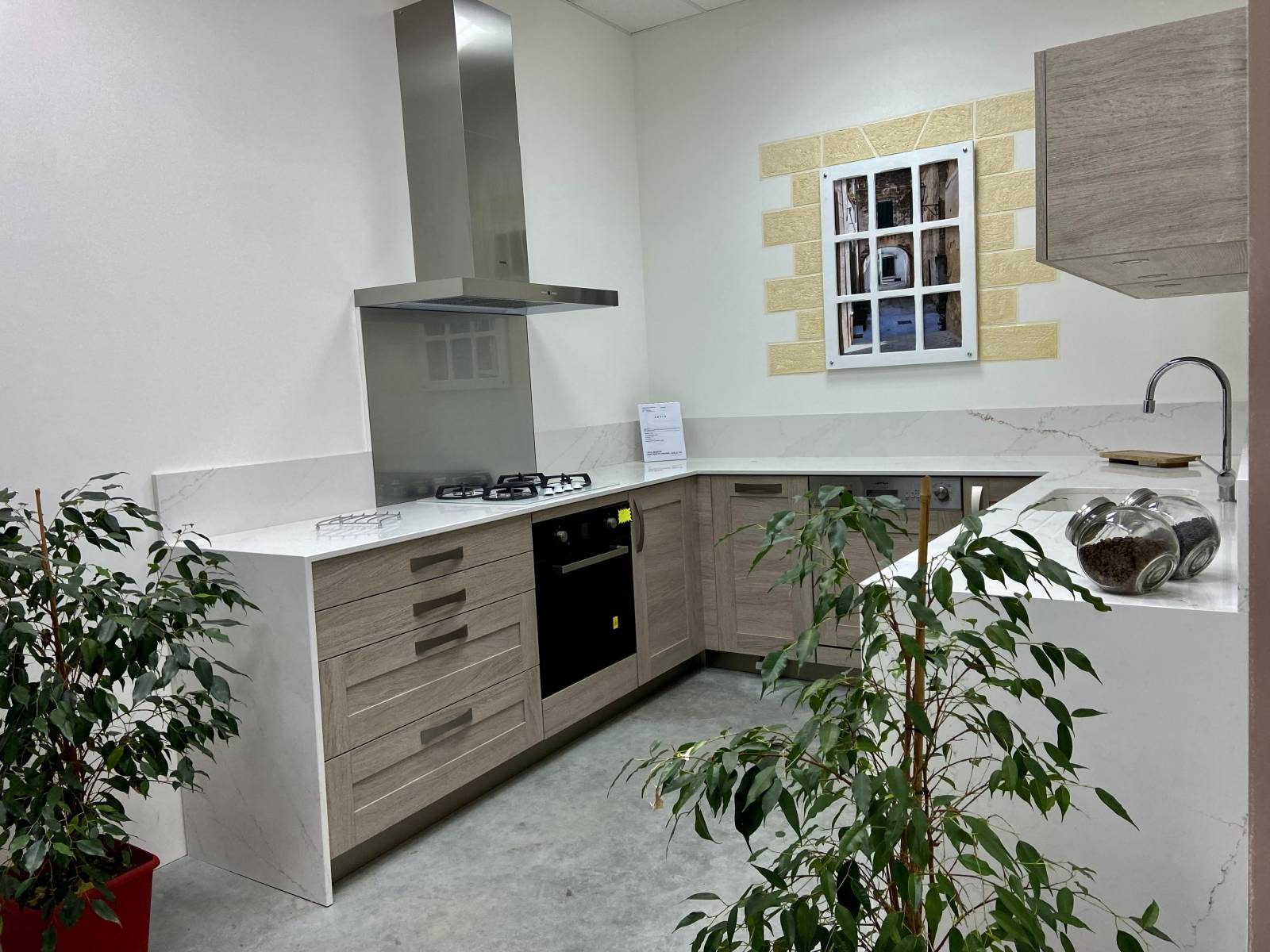 Cuisine d'exposition en U en gironde