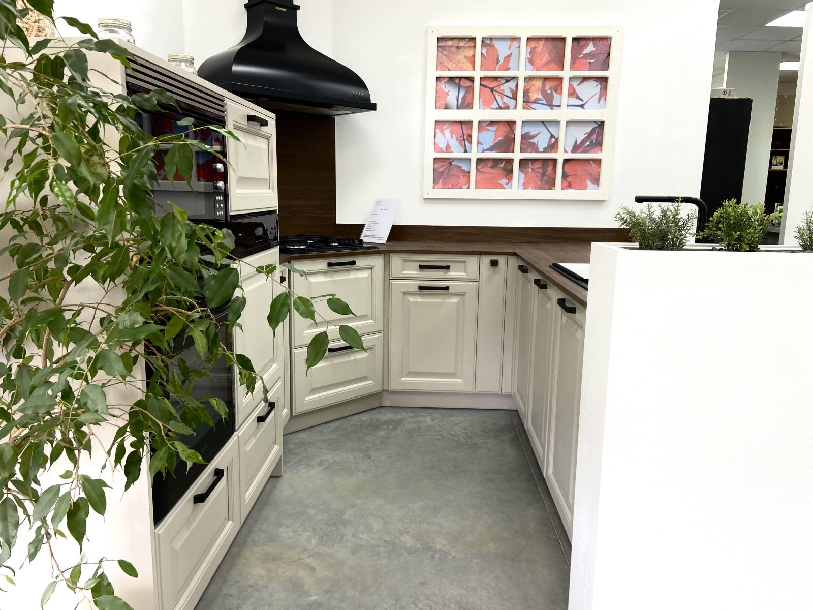 Cuisine avec cuisson dans l'angle en gironde 