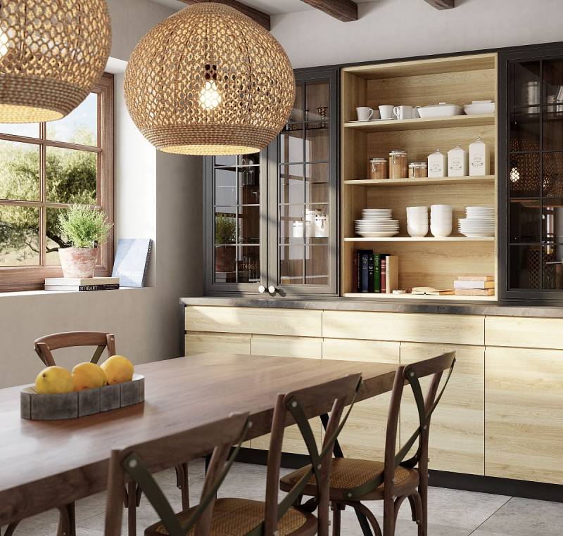 Création d’une cuisine en bois sur mesure de qualité à Lacanau